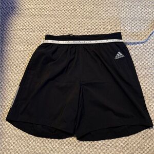 Adidas Energy Running Black Athletic Performance Shorts